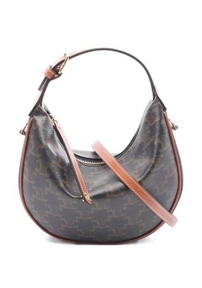 Celine Pre-Owned 2020s 2WAY Triomphe handbag - Brown