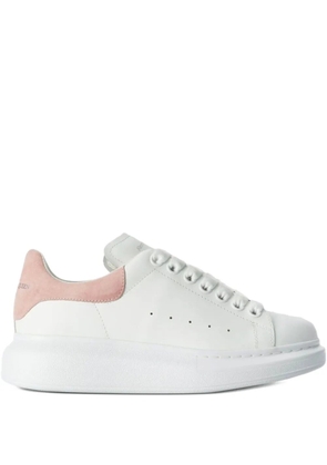 Alexander McQueen suede detail sneakers - White