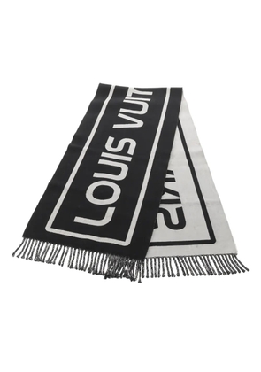 Louis Vuitton Pre-Owned 2018 City Gravity logo scarf - Black