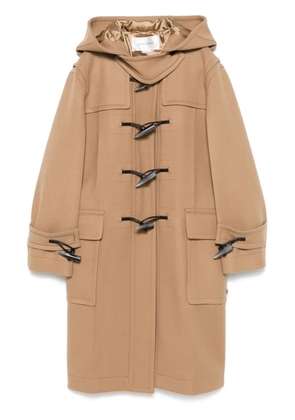 Victoria Beckham Oversized duffle coat - Brown