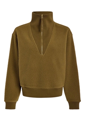 Varley Jaylin half-zip fleece sweater - Brown