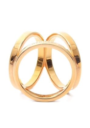 Hermès Pre-Owned 2010s Trio 90 scarf ring - Gold