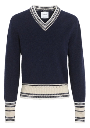 Barrie V-neck cashmere sweater - Blue