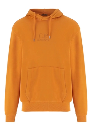 C.P. Company logo hoodie - Orange