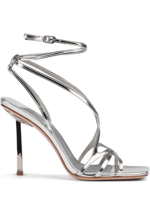 Le Silla 95mm Belen sandals - Silver