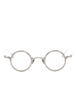 Rigards RG1100TI round-frame glasses - Silver