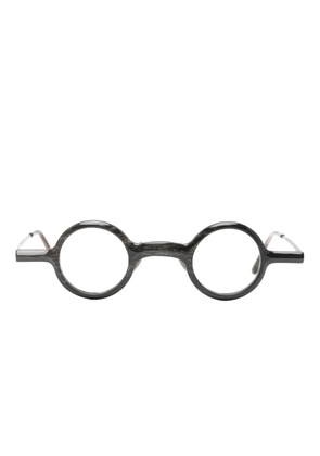 Rigards round-frame glasses - Black