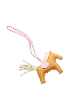 Hermès Pre-Owned 2021 PM Rodeo horse-shape bag charm - Brown