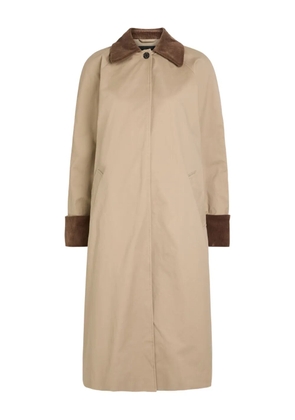 Rails Levy corduroy-detail coat - Neutrals