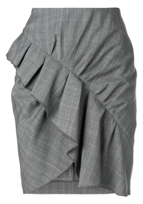 MARANT ÉTOILE Nel Super 100 skirt - Grey