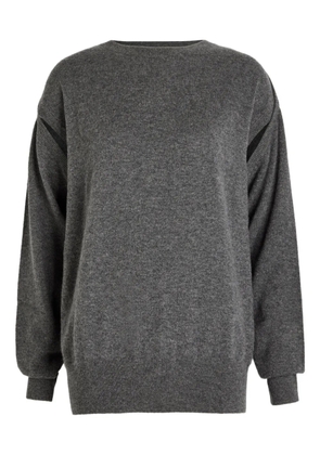 Lisa Yang long-sleeves sweater - Grey