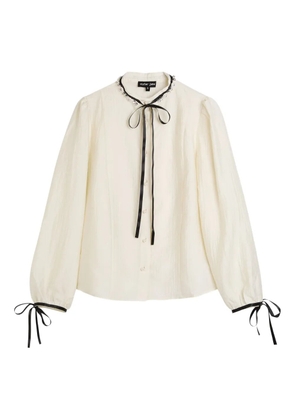 Sister Jane Encore crystal-embellished blouse - White