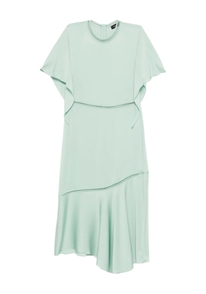 Fabiana Filippi gathered-detail midi dress - Green