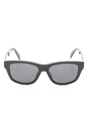 Celine Pre-Owned 2010s logo square sunglasses - Black