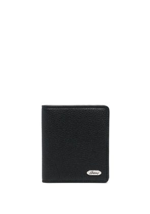Brioni bi-fold leather wallet - Black