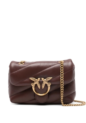 PINKO baby Love quilted chain shoulder bag - Brown