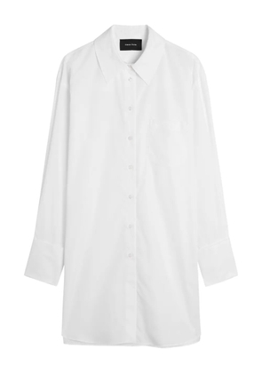 Simone Rocha elongated long-sleeve shirt - White