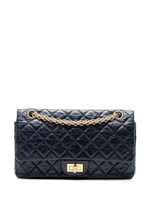 CHANEL Pre-Owned 2014 Reissue 2.55 Quilted Aged Calfskin Double Flap 225 shoulder bag - Black