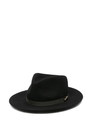 Borsalino felted fedora hat - Black