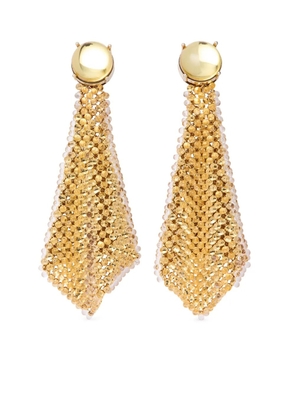 Rabanne chainmail earrings - Gold