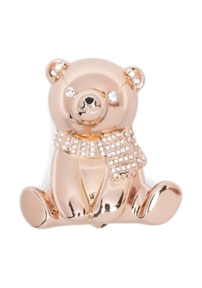Max Mara teddy scarf brooch - Pink