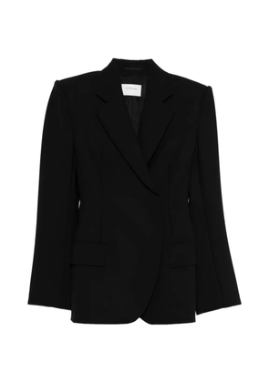 Sportmax boxy lapel suit - Black