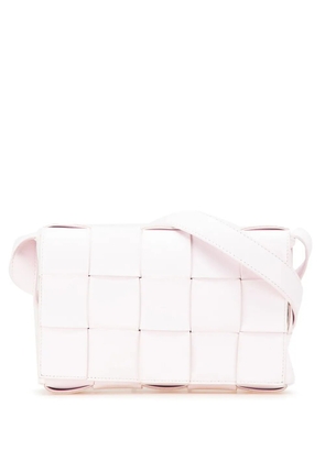 Bottega Veneta Pre-Owned 2012-2024 Nappa Intrecciato Cassette crossbody bag - Pink