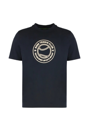 BOSS graphic-print T-shirt - Blue