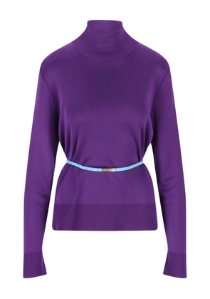 Gucci turtleneck top - Purple