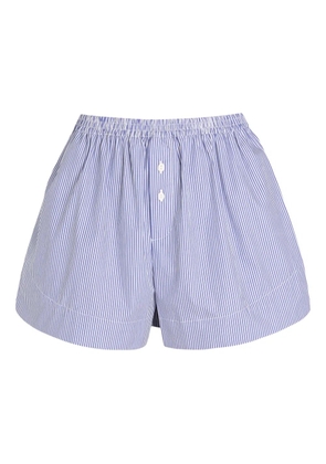 Faithfull the Brand Lonia striped shorts - Blue