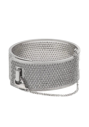 Eddie Borgo crystal-embellished bracelet - Silver