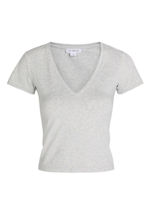 Good American V-neck short-sleeve T-shirt - Grey