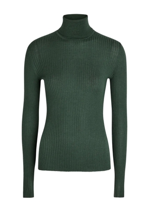 Gabriela Hearst Peppe roll-neck top - Green