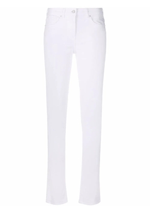 Fabiana Filippi cropped slim-fit jeans - White
