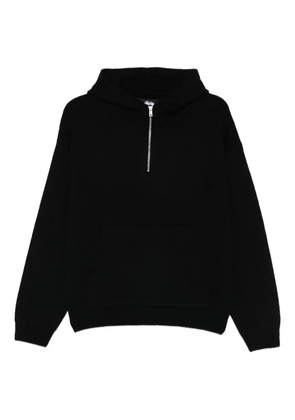 Stüssy half-zip hoodie - Black