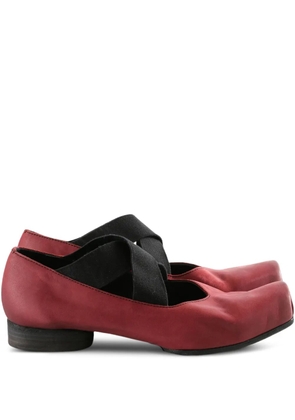 Uma Wang leather pumps - Red