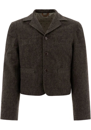 KAPITAL twill blazer - Black