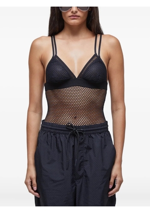 Osklen mesh-panelled bodysuit - Black
