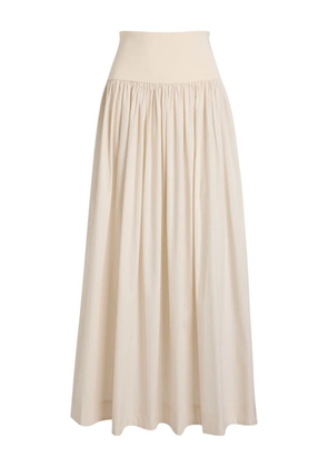 Esse Studios zip-up maxi skirt - Neutrals