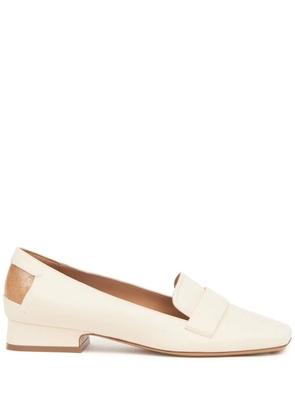 Maison Margiela Four Stitches decortiqué loafers - White