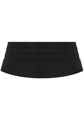 Dolce & Gabbana folded-design silk belt - Black