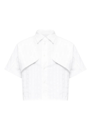 MM6 Maison Margiela short-sleeved shirt - White