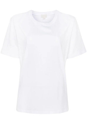 Hanro crew-neck organic cotton T-shirt - White
