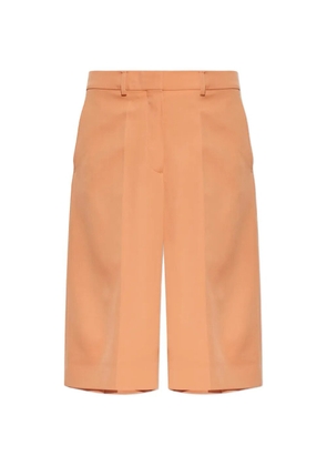 Stella McCartney flat-waistband shorts - Orange