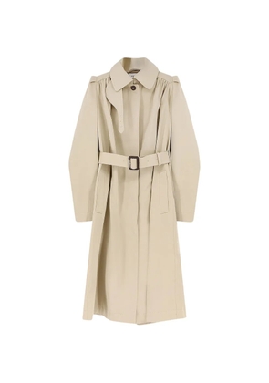 Alexander McQueen belted coat - Neutrals