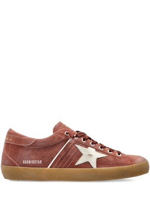 Golden Goose star-appliqué sneakers - Brown