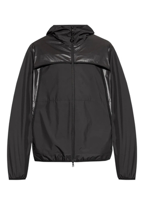 Moncler logo-patch jacket - Black