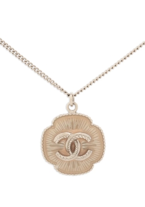 CHANEL Pre-Owned 2015 CC Mark necklace - Silver