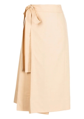 Rejina Pyo Isra wrap midi skirt - Neutrals