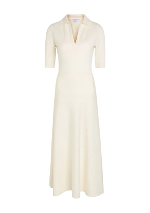 Gabriela Hearst V-neck midi dress - Neutrals
